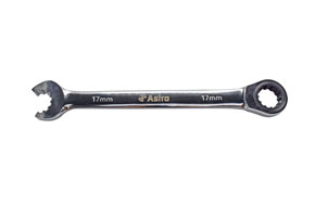 racsnis csillag-villás kulcs, univerzális, 17mm-11/16"-M22