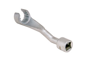 befecskendezőfej hollander lazító/szorító dugókulcs, 119mm hosszú, 1/2", 19-es (Mercedes)