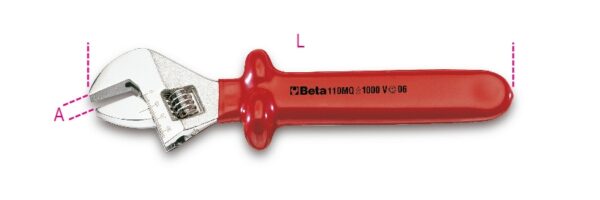 110MQ 250 Állítható villáskulcs skálával BETA 110MQ/250