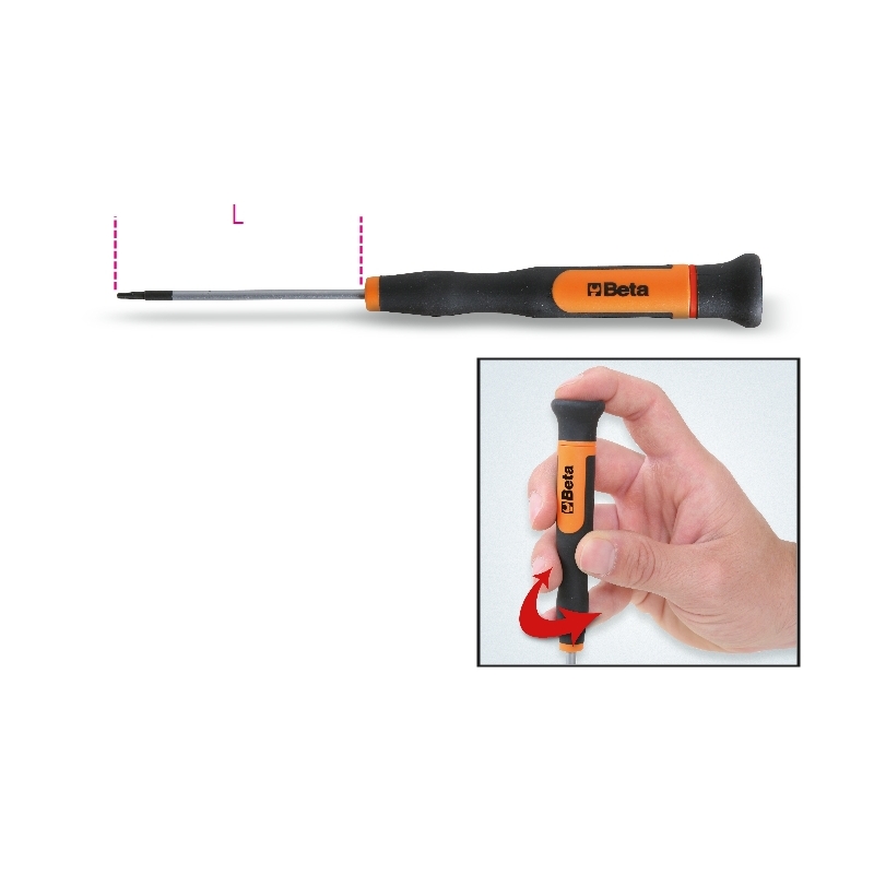 1257TX 5 Torx® műszerész csavarhúzó BETA 1257TX/5
