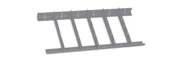 8889P2 párhuzamos fiókelválasztó szabványos, 588x367 mm fiókhoz BETA 8889P2/7