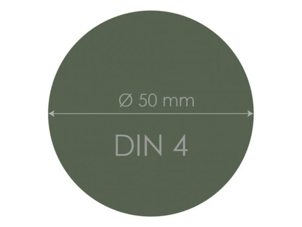 VÉDŐÜVEG DIN 4 50MM (2DB/CS)