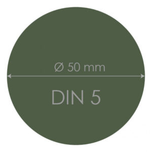 VÉDŐÜVEG DIN 5 50MM (2DB/CS)