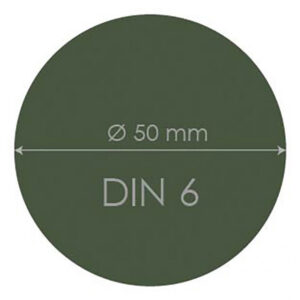 VÉDŐÜVEG DIN 6 50MM (2DB/CS)