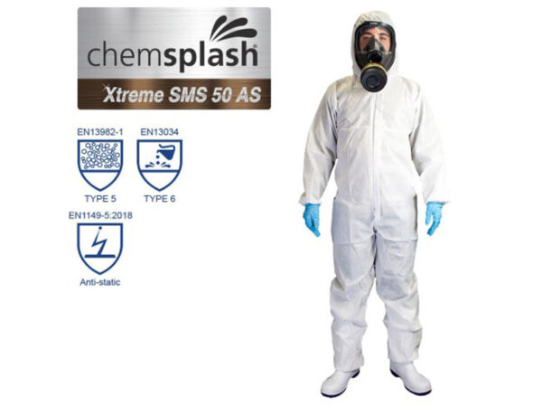 CHEMSPLASH XTREME SMS 50 ANTISZTATIKUS OVERÁL