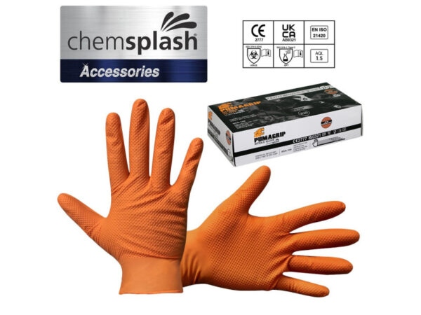 CHEMSPLASH SUMOGRIP EGYSZERHASZNÁLATOS PÚDERMENTES NITRIL KESZTYŰ (50DB)