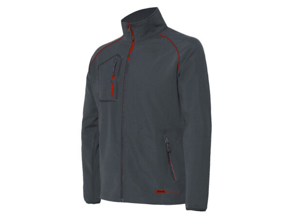 ISSALINE SPRINGER DZSEKI RUGALMAS SOFTSHELL ANYAGBÓL, DOBOZBAN
