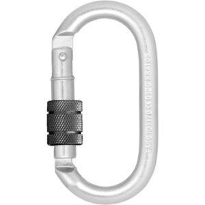 KRATOS CSAVAROSAN ZÁRHATÓ (KEYLOCK) ACÉL KARABINER, 15MM NYITÓTÁVOLSÁGGAL