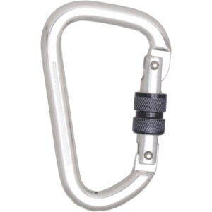 KRATOS ALUMÍNIUM CSAVAROS RETESZELŐ KARABINER 22,5MM NYÍLÁSSAL