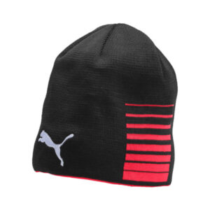 PUMA REVERSIBLE BEANIE - PIROS/FEKETE