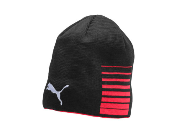 PUMA REVERSIBLE BEANIE - PIROS/FEKETE