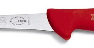 Dick ErgoGrip csontozókés (13 cm) egyenes Piros Dick