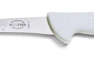 Dick ErgoGrip csontozókés (15 cm) egyenes Fehér