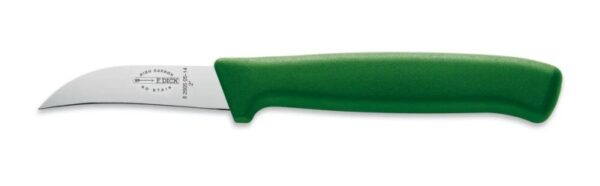 Dick Prodynamic műanyag nyelű hámozókés hajlított (5 cm) Zöld Dick