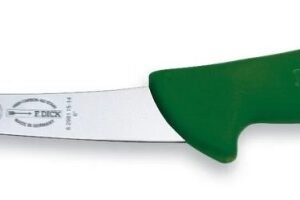 Dick ErgoGrip csontozókés (13 cm) flexibilis, íves pengével Zöld Dick