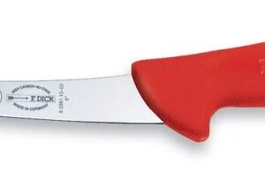 Dick ErgoGrip csontozókés (15 cm) flexibilis, íves pengével Piros