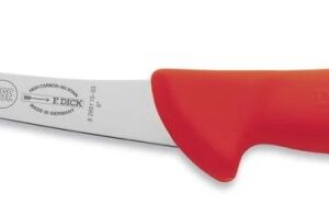 Dick ErgoGrip csontozó (13 cm) íves pengével Piros