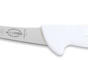 Dick ErgoGrip csontozó (13 cm) íves pengével Fehér