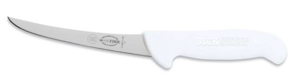 Dick ErgoGrip csontozó (13 cm) íves pengével Fehér