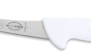 Dick ErgoGrip csontozó (15 cm) íves pengével, fehér