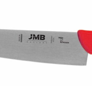 JMB szakácskés 250mm pengével piros