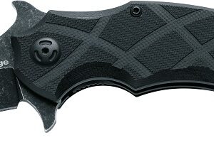 FOX EDGE THE CLAW  Zsebkés 9Cr13, G10  fekete