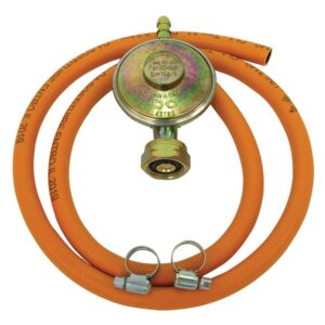 LPG ALAP KÉSZLET, 1 DB PB REDUKTOR (30MBAR, 1.KG/H ) 1 M TÖMLŐ, 2 DB CSŐBILICS, PB GÁZPALACKHOZ (OLASZ)