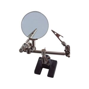 NAGYÍTÓ CSIPESSZEL (2DB CSIPESZ), TALPPAL, NAGYÍTÓ ÁTMÉRŐJE 60MM, 8X NAGYÍTÁS