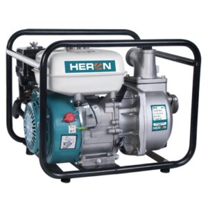 HERON, BENZINMOTOROS VÍZSZIVATTYÚ 5,5 LE,MAX.600L/MIN, MAX.7M SZÍVÓMÉLYSÉG,MAX. 28M NYOMÓMAGASSÁG