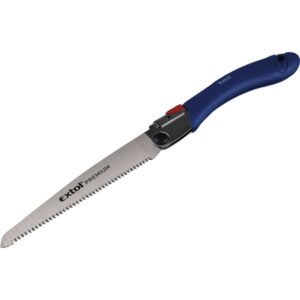 ÁGVÁGÓ FŰRÉSZ, ÖSSZECSUKHATÓ; 445/210MM (MINDKÉT IRÁNYBAN VÁG), GUMÍROZOTT NYÉL