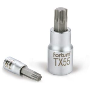 BITDUGÓFEJ, TORX, 1/4", 61CRV5/S2, MATTKRÓM; TX20