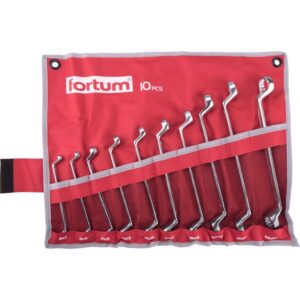 CSILLAGKULCS KLT. 10DB, 6-27MM 61CRV5 MATTKRÓM; 6×7, 8×9, 10×11, 12×13, 14×15, 18×19, 20×22, 21×23, 24×27MM, VÁSZON TOK