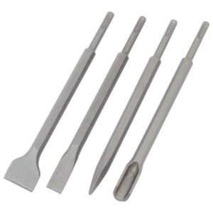 BETONVÉSŐ KLT. 4DB, SDS PLUS; 250MM HOSSZÚ, HEGYES, LAPOS 25MM, LAPOS 45MM, HORONY