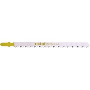 DEKOPÍRLAP, 5DB, BOSCH BEFOGÁS, HCS; 126×9×1,5MM, 4MM FOGTÁV, KÖSZÖRÜLT FOGAK, EGYENES DURVA GYORSVÁGÁS, PUHAFÁHOZ, FARO