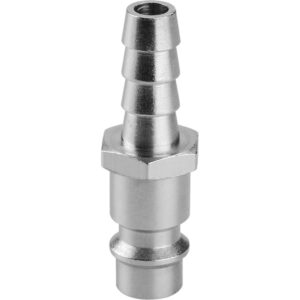GYORSCSATLAKOZÓ-DUGÓ, TÖMLŐVÉGGEL, 1/4", 6MM, NIKKELEZETT RÉZ, BLISZTEREN