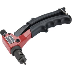 SZEGECSANYAHÚZÓ FOGÓ, EGYKEZES; M3,M4,M5,M6, ALU, RÉZ, ACÉL, INOX ANYAGÚ POP-NUT SZEGECSANYÁKHOZ, 200MM,CRVMO FEJ FORTUM