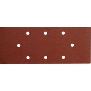 CSISZOLÓPAPÍR, LYUKAS KLT. 10DB, 93×230 MM, 8 DB LYUKKAL, P100, 407114, 407115-HÖZ