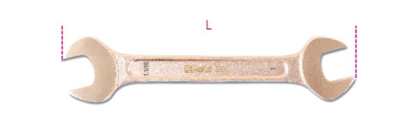 55BA-AS 3/8X7/16 Villáskulcs, szikramentes BETA 55BA/AS 3/8X7/16