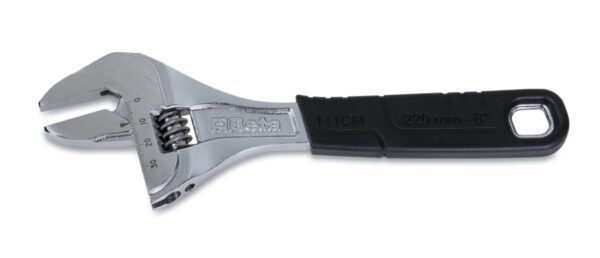 111CM 220 Széles nyílású állítható villáskulcs, krómozott, rövid sorozat BETA 111CM 220