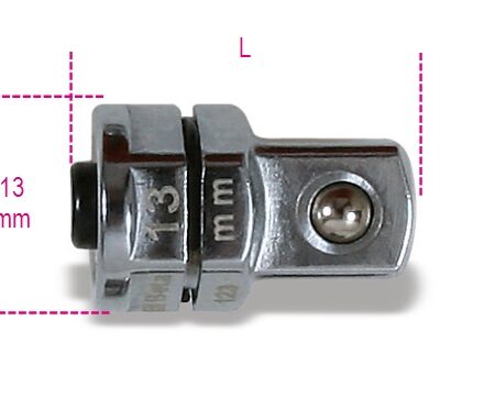 123Q3/8 Adapter gyorscsatlakozóval 3/8" 13 mm-es racsniskulcshoz 13 BETA 123Q 3/8