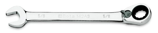 142AS Csillag-villáskulcs irányváltós racsnival 7/16x7/16 BETA 142AS/7/16