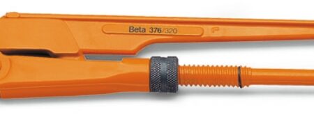 376 550 Svéd csőfogó, 90°-os lapos pofa BETA 376/550 (2")