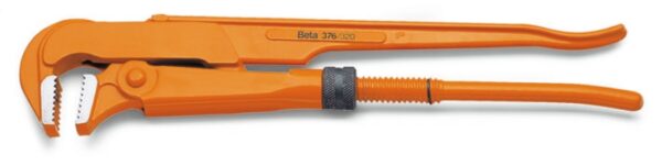 376 550 Svéd csőfogó, 90°-os lapos pofa BETA 376/550 (2")