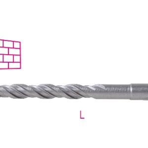 419 6X110 SDS-PLUS fúrószár, lágyacélból készült szár, keményfém vágóéllel BETA 419/6X110