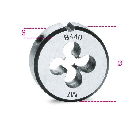 440 3 Menetmetsző, metrikus normál menet, krómacélból BETA 440/3X0,5