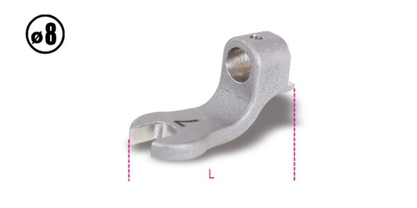 641 5,5 Villáskulcs fejek a 604B/5 és a 604B/10 modellhez Külső négyszög: 8 mm BETA 641/5,5