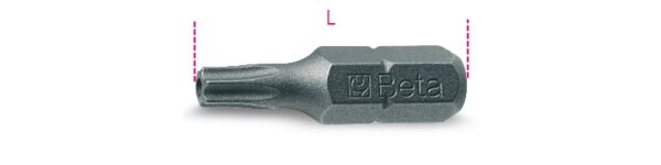 861RTX 27 Tamper Resistant Torx® csavarhúzóbetétek BETA 861RTX/27