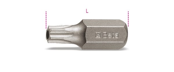 867RTX 25 Csavarhúzóbetétek Tamper Resistant Torx(R)-csavarhoz BETA 867RTX/25