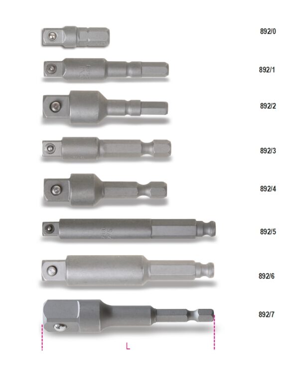 892/6 Adapter dugókulcshoz BETA 892/6