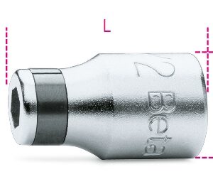 895/3 Betéttartók 861 - 862 - 866 betétekhez 1/4", 3/8" és 1/2" BETA 895/3
